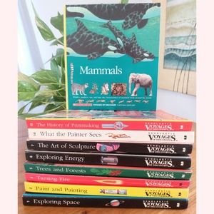 Lot 8 Vogages Discovery Science Children Books